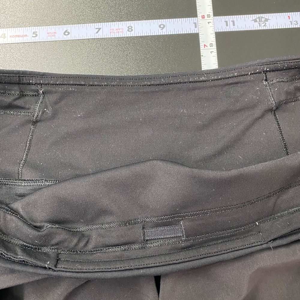 Lululemon Womens Speed Up Shorts 8 Black Lined Running Athletic 4 Inch Inseam - Picture 7 of 13
